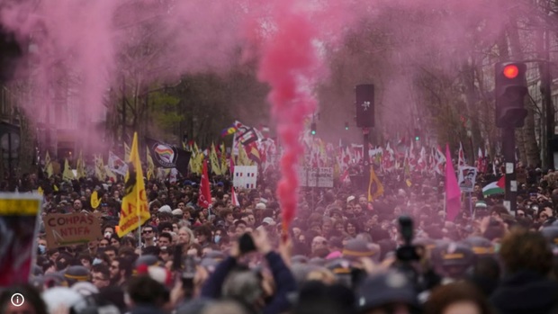 تظاهرات ده‌ها هزار فرانسوی علیه نژادپرستی و راستگرایی