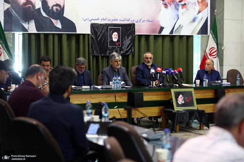 نشست خبری محمدعلی انصاری دبیر ستاد مرکزی بزرگداشت امام خمینی (س)
