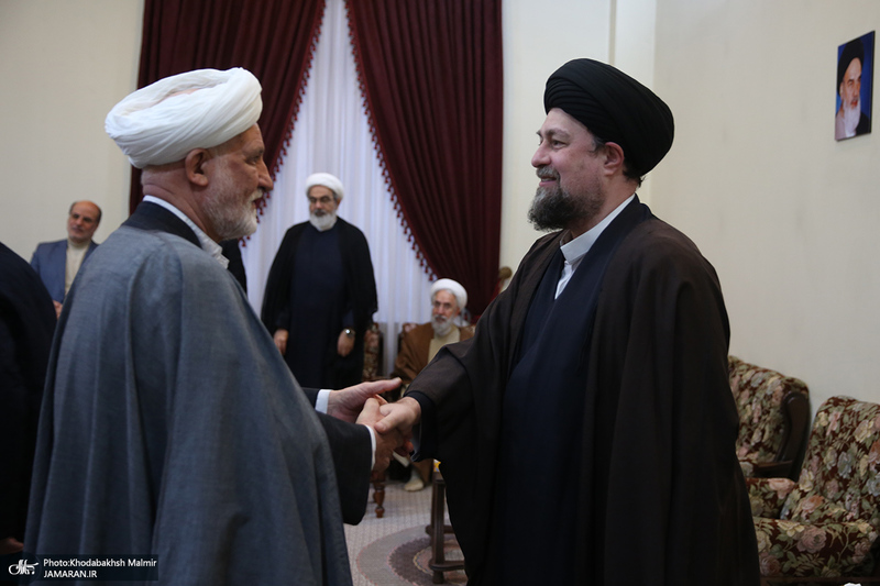 تجدید میثاق رئیس قوه قضاییه و جمعی از اعضای دستگاه قضا با آرمان های حضرت امام خمینی (س)-2