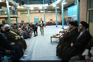 مراسم جشن نیمه شعبان در حسینیه جماران-2