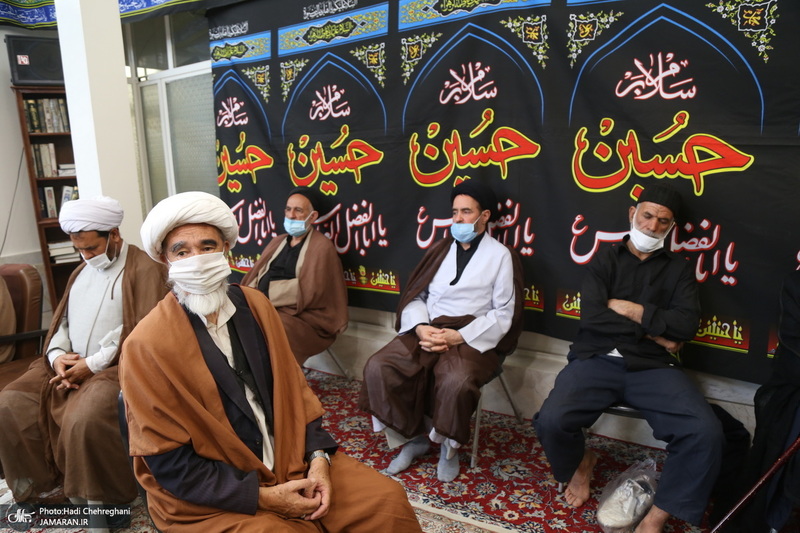 مراسم شهادت امام حسن مجتبی(ع) در بیت آیت الله العظمی فاضل لنکرانی(ره)