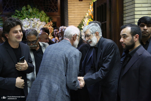 مراسم بزرگداشت مادر غلامعلی حدادعادل - 1