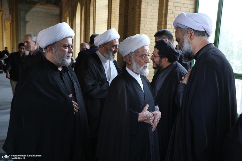 مراسم چهلمین روز درگذشت آیت الله حاج شیخ رضا مطلبی (ره)