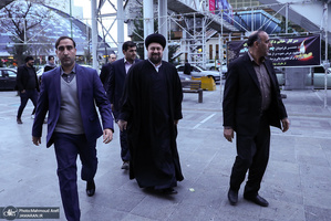 مراسم ختم محمد نخجوان پور، داماد آیت‌الله شهید مصطفی خمینی(ره)