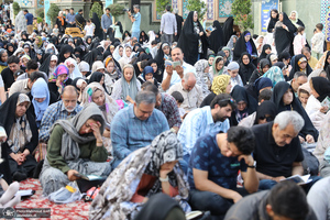 مراسم دعای عرفه در حرم مطهر امامزاده صالح (ع) تجریش