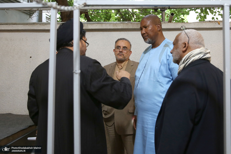 بازدید نوه نلسون ماندلا از جماران