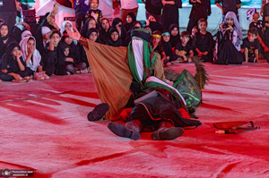 هم قدم با زائران اباعبدالله الحسین (ع)؛ چذابه