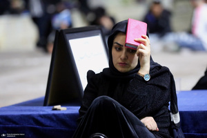 احیای شب نوزدهم ماه رمضان در حرم مطهر امام خمینی (س)