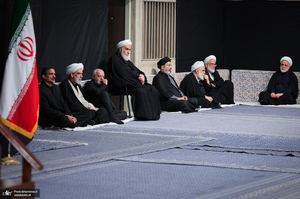 آخرین شب مراسم عزاداری محرم در حسینیه امام خمینی