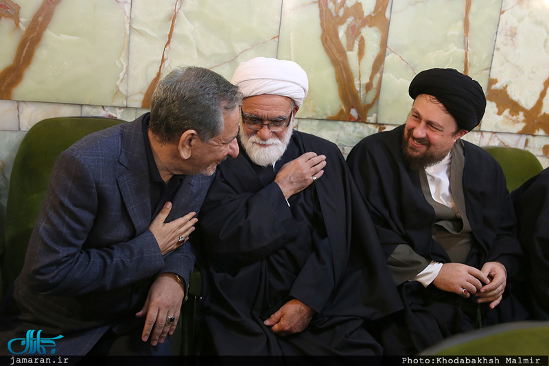 مراسم بزرگداشت حجت الاسلام و المسلمین قرهی در مسجد مسجد حجت بن الحسن(عج)