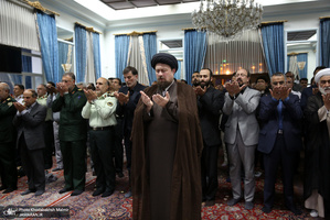 دیدار اعضای ستاد مرکزی بزرگداشت حضرت امام خمینی(س) با سید حسن خمینی