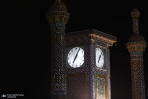 مراسم آغاز  سال 1401 در حرم کریمه اهل بیت (ع)‎