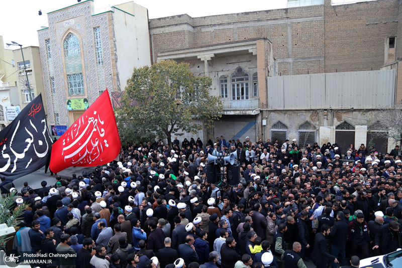 دسته عزاداری روز شهادت امام حسن عسکری(ع)