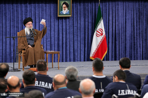 دیدار قهرمانان و مدال‌آوران ورزشی و المپیادهای علمی جهانی با رهبر معظم انقلاب