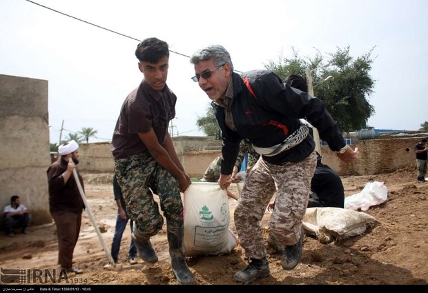 فداکاری کشاورزان و تلاش مسئولان،نقطه عطف مهار سیلاب درخوزستان