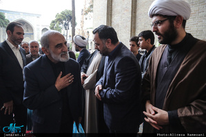 مراسم ختم آیت الله حائری شیرازی(ره) در مدرسه عالی شهید مطهری 