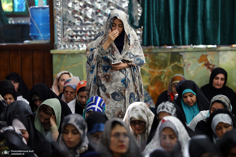 مراسم دعای عرفه در حرم مطهر امامزاده صالح (ع) تجریش