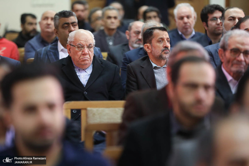 مراسم تودیع و معارفه رییس بنیاد ایرانشناسی با حضور عارف