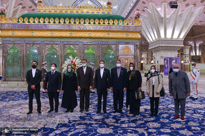 ادای احترام سفرای کشورهای عضو آلبا به مقام شامخ امام خمینی (س)