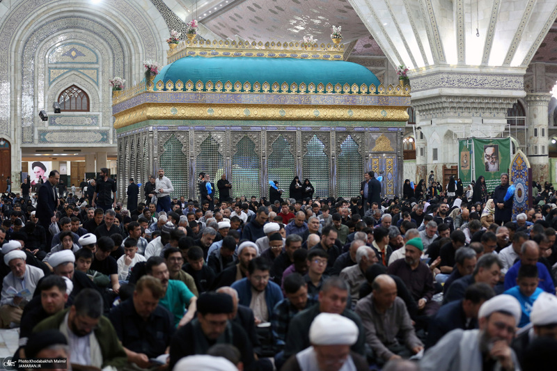 احیای شب نوزدهم ماه رمضان در حرم مطهر امام خمینی (س)