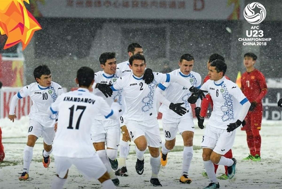 قهرمانی ازبکستان در رقابت های فوتبال زیر ۲۳ سال آسیا
