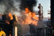 فوت شش کارگر در آتش‌سوزی پالایشگاه نفت تهران  آتش‌سوزی کاملا مهار شد