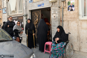 مراسم تشییع سیدعلی صنیع خانی از مسجد الرسول (ص) نازی آباد