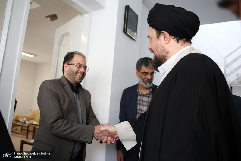 دیدار اعضای شورای مرکزی حزب موتلفه اسلامی با سید حسن خمینی