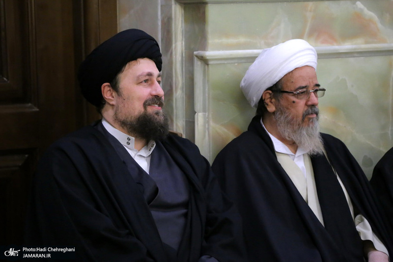مراسم بزرگداشت آیت الله سیدجعفر خوانساری(ره) با حضور سید حسن خمینی