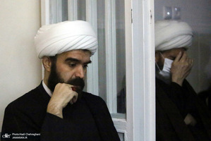 عزاداری شهادت حضرت فاطمه(س) در بیت آیت الله دوستی زنجانی با حضور سید حسن خمینی