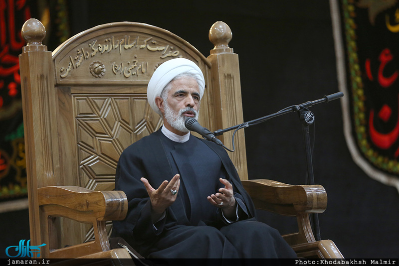 مراسم عزاداری شب تاسوعای حسینی در حرم مطهر امام خمینی (س)