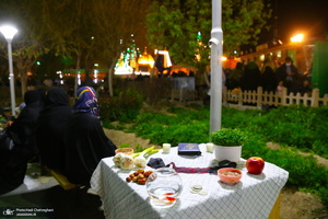 مراسم آغاز  سال 1401 در حرم کریمه اهل بیت (ع)‎