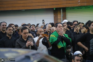 دسته عزاداری شهادت حضرت علی (ع) با حضور آیت‌الله العظمی وحید خراسانی