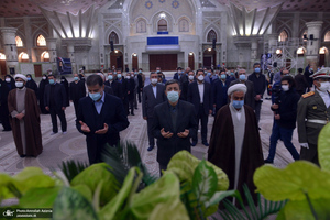 تجدید میثاق رئیس و مدیران بنیاد مستضعفان با آرمان های امام خمینی(س)