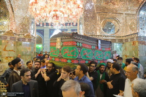 مراسم تشییع و خاکسپاری آیت الله نورالله شاه آبادی(ره) در قم