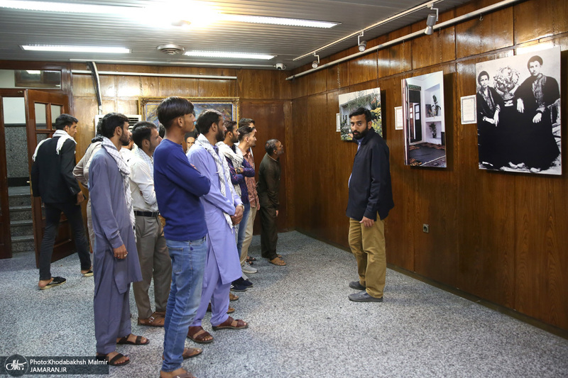 بازدید جمعی از دانشجویان مدارس امامیه پاکستان از جماران