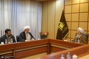 دیدار اساتید و روسای دانشگاه های کشورهای اسلامی با آیت الله العظمی جوادی آملی‎