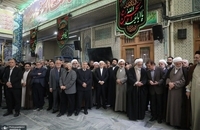 عارف در مراسم وداع با پیکر مرحوم شوشتری شرکت کرد (6)