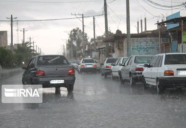 رگبار بارن برخی شهرهای منطقه سیستان را فرا گرفت