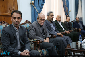 دیدار اعضای هیات مدیره مناطق گازرسانی شهر تهران با سید حسن خمینی