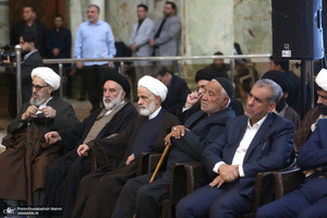 مراسم چهلمین روز در گذشت نوه قدرت الله علیخانی در حرم مطهره امام خمینی (س)