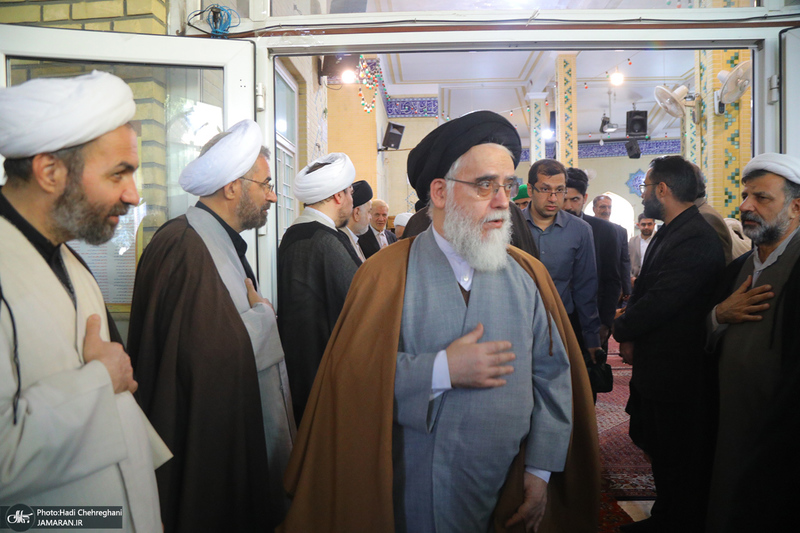 مراسم ختم مادر حجت الاسلام و المسلمین رسول جعفریان