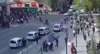 محدودیت اینترنت به دلیل اعتراضات حجاب در جمهوری آذربایجان/ ۱۰۰ نفر تا این لحظه بازداشت شده‌اند + فیلم