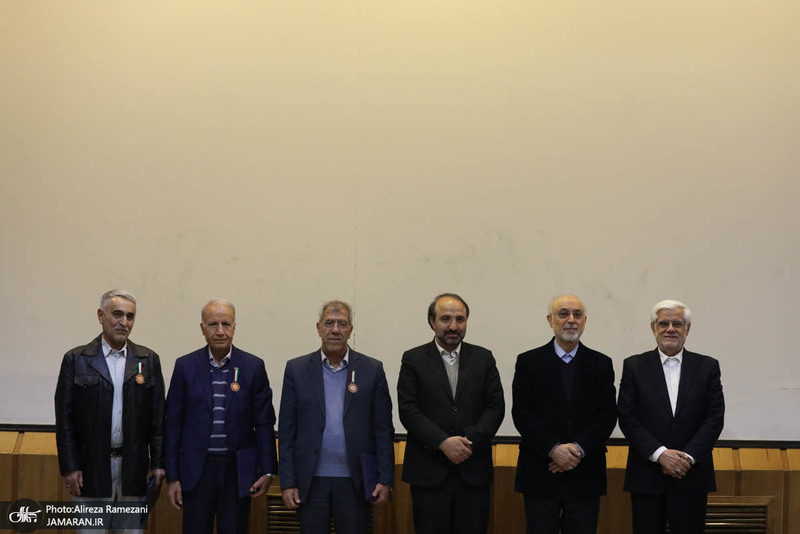 مراسم استاد ممتازی دانشگاه صنعتی شریف با حضور عارف