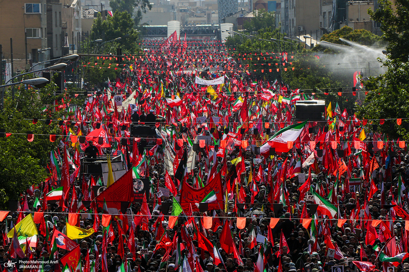 مراسم تشییع پیکر مطهر رهبر شهید انقلاب در تهران -4