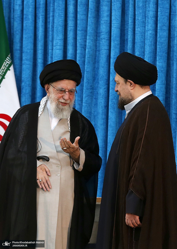 حضور شخصیت‌های سیاسی و مسئولان کشوری و لشکری در مراسم سالگرد ارتحال حضرت امام خمینی (س) -2