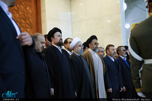تجدید میثاق رئیس جمهور و اعضای هیئت دولت با آرمان های حضرت امام(س) 