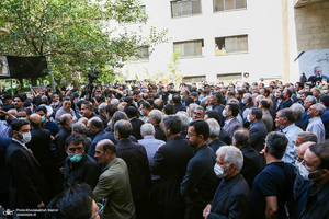 مراسم تشییع پیکر حجت الاسلام و المسلمین سید محمود دعایی از موسسه اطلاعات