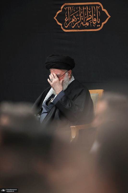 اولین شب مراسم عزاداری ایام شهادت حضرت زهرا (س) در حسینیه امام خمینی(ره)