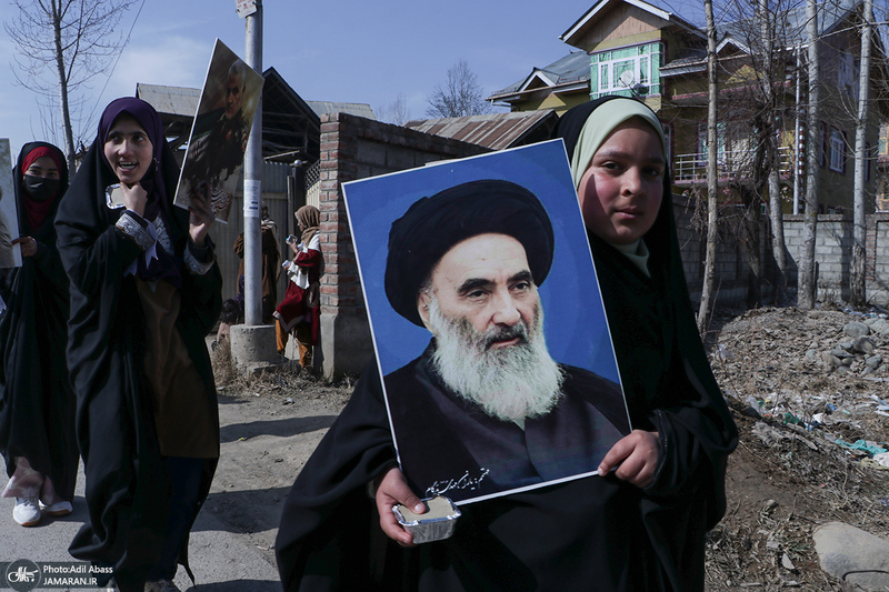 راهپیمایی کشمیری ها به مناسبت میلاد امام زمان (عج)